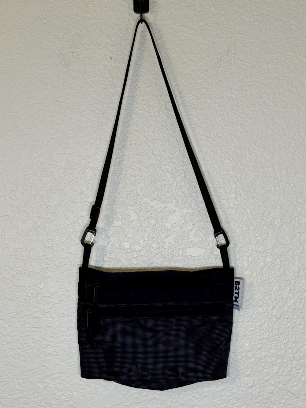 Baboon to the Moon Rectangle Sacoche Bag in Black